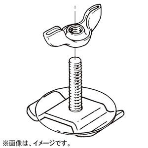 ネグロス電工 【販売終了】【ケース販売特価 10個セット】ボルト・ナット 《レースウェイ》 M6×35 電気亜鉛めっき 銀 DK1-6B_set