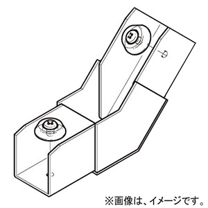 ネグロス電工 【販売終了】【受注生産品】エルボ 《サスウェイ&#174;》 45°立面角度付 45型 S-DI-245