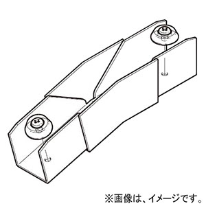 ネグロス電工 【販売終了】【受注生産品】エルボ 《サスウェイ&#174;》 15°立面角度付 45型 S-DO-215