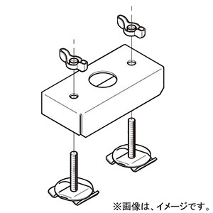 ネグロス電工 【販売終了】開口面用電線管接続金具 《サスウェイ&#174;》 45型 呼び19 S-EU1P22