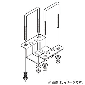 ネグロス電工 【販売終了】ダクター交差支持金具 《サスウェイ&#174;》 45型 S-DHCR2