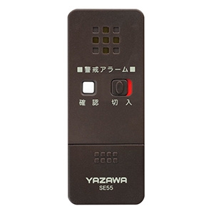ヤザワ 【生産完了品】薄型窓アラーム衝撃センサー ブラウン SE55BR