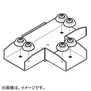 ネグロス電工 【販売終了】エルボ 《ダクト》 水平T形 DP3タイプ DT3