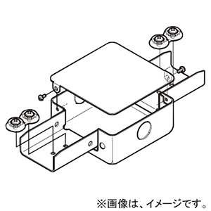 ネグロス電工 【販売終了】ジャンクションボックス 《ダクト》 二方出 標準 DP3タイプ DB3S