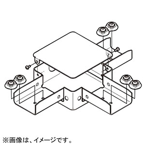 ネグロス電工 【販売終了】ジャンクションボックス 《ダクト》 三方出 標準 DP3タイプ DB3T