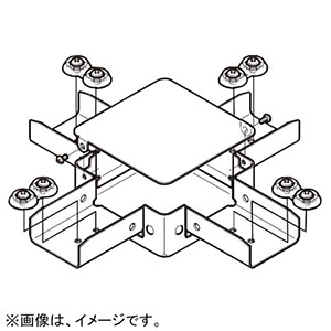 ネグロス電工 【販売終了】ジャンクションボックス 《ダクト》 四方出 標準 DP3タイプ DB3X