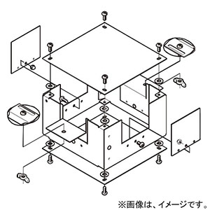 ネグロス電工 【販売終了】ジャンクションボックス 《ダクト》 取付自在タイプ DP3タイプ DBTJ3F