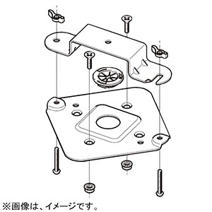 ネグロス電工 【販売終了】誘導灯取付金具 《ダクト》 DP3タイプ DKGL3