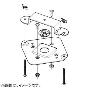 ネグロス電工 【販売終了】誘導灯取付金具 《ダクト》 DP7タイプ DKGL7