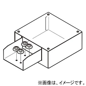 ネグロス電工 【販売終了】ジャンクションボックス 《ダクト》 一方出 DP10タイプ DB10E