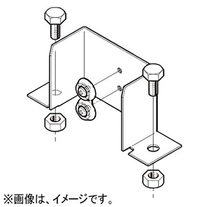 ネグロス電工 【販売終了】盤接続金具 《ダクト》 DP10タイプ DU10