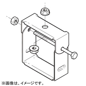 ネグロス電工 【販売終了】吊り金具 《ダクト》 DP10タイプ W3/8 DPY10