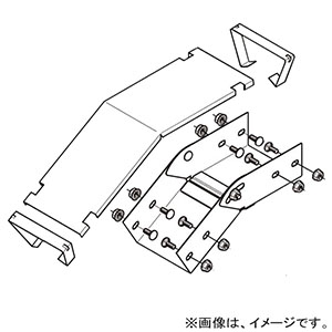 ネグロス電工 【販売終了】上下自在 《ダクト》 外曲り DP12タイプ DO-12VF