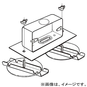 ネグロス電工 【販売終了】コンセントボックス 《ダクト》 DP12タイプ DBC12