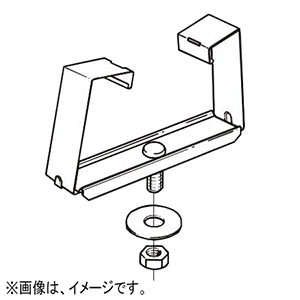 ネグロス電工 【販売終了】開口上向き用器具取付金具 《ダクト》 DP12タイプ W3/8 DK12UK-9