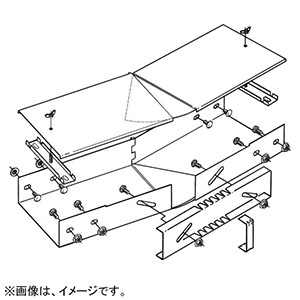 ネグロス電工 【販売終了】水平自在 《ダクト》 DP18タイプ DP18HF