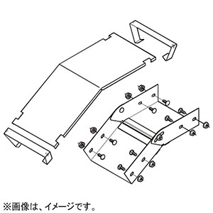 ネグロス電工 【販売終了】上下自在 《ダクト》 外曲り DP18タイプ DO-18VF