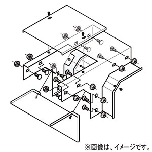 エルボ 《ダクト》 立下り垂直T形 DP18タイプ DOT18