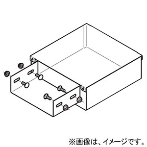 ネグロス電工 【販売終了】ジャンクションボックス 《ダクト》 一方出 DP18タイプ DB18E