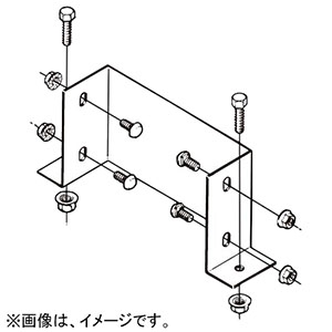 ネグロス電工 【販売終了】盤接続金具 《ダクト》 DP18タイプ DU18