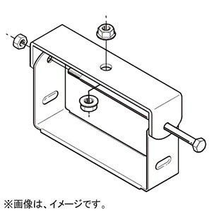 ネグロス電工 【販売終了】吊り金具 《ダクト》 DP18タイプ W3/8 DPY18