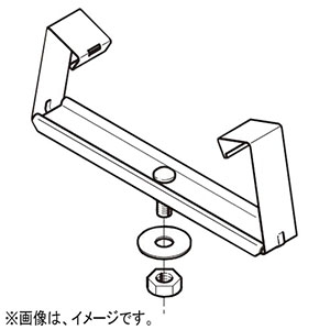 ネグロス電工 【販売終了】開口上向き用器具取付金具 《ダクト》 DP18タイプ W3/8 開口上向き用器具取付金具 《ダクト》 DP18タイプ W3/8 DK18UK-9