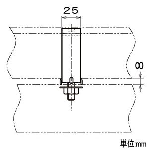 ネグロス電工 【販売終了】開口上向き用器具取付金具 《ダクト》 DP18タイプ W3/8 開口上向き用器具取付金具 《ダクト》 DP18タイプ W3/8 DK18UK-9 画像2