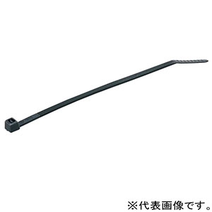 ネグロス電工 屋外用ナイロンバンド 全長100mm 幅2.5mm 有効径φ22mm 100本入 NS100