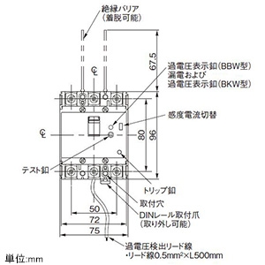 BKW33031S5K (パナソニック)｜漏電遮断器｜分電盤｜電材堂【公式】