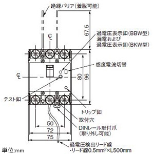 BKW310095K (パナソニック)｜漏電遮断器｜分電盤｜電材堂【公式】