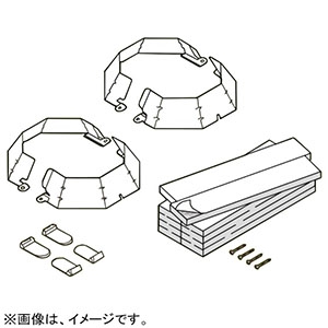 ネグロス電工 【在庫限り】タフロックニジカン-APW 壁面用 丸穴タイプ 呼び75 TAFAPW75080