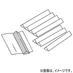 【販売終了】ダンシールPサンカク 《タフロック®》 耐熱シール材 長さ350mm 8本入 TAFDP5S