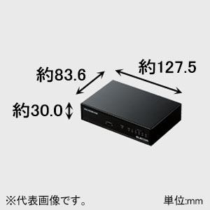 ELECOM スイッチングハブ 100BASE-TX対応 メタル筐体 電源内蔵タイプ 5ポート エコ省電力タイプ ループ検知機能搭載 マグネット付 スイッチングハブ 100BASE-TX対応 メタル筐体 電源内蔵タイプ 5ポート エコ省電力タイプ ループ検知機能搭載 マグネット付 EHC-F05MN-HJW 画像3