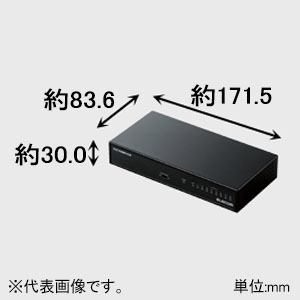 ELECOM スイッチングハブ 100BASE-TX対応 メタル筐体 電源内蔵タイプ 8ポート エコ省電力タイプ ループ検知機能搭載 マグネット付 スイッチングハブ 100BASE-TX対応 メタル筐体 電源内蔵タイプ 8ポート エコ省電力タイプ ループ検知機能搭載 マグネット付 EHC-F08MN-HJW 画像3