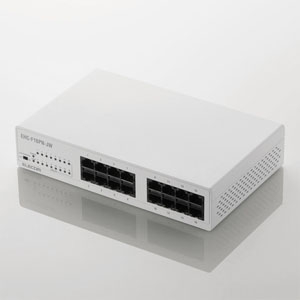 EHC-F16PN-JW (ELECOM)｜LANスイッチ｜ネットワーク機材・PC周辺機器