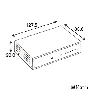 ELECOM ギガビットスイッチングハブ 1000BASE-T対応 メタル筐体 電源内蔵タイプ 5ポート エコ省電力タイプ ループ検知機能搭載 マグネット付 ホワイト ギガビットスイッチングハブ 1000BASE-T対応 メタル筐体 電源内蔵タイプ 5ポート エコ省電力タイプ ループ検知機能搭載 マグネット付 ホワイト EHC-G05MN2-HJW 画像3