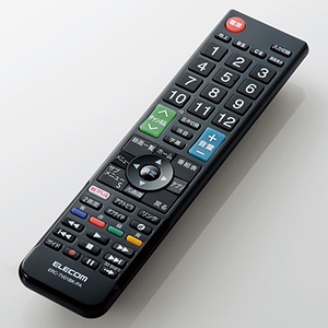 ELECOM 【生産完了品】かんたんTV用リモコン パナソニック社製ビエラ用 ERC-TV01BK-PA
