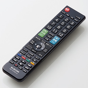 ELECOM 【生産完了品】かんたんTV用リモコン LG社製テレビ用 ERC-TV01BK-LG