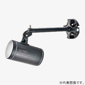 一体型LEDアームスポット 《ViewTron》 SSアームセット バラストレス水銀ランプ250-300W相当 配光角120° 昼光色 ブラック  VT40-120C-SS/BK