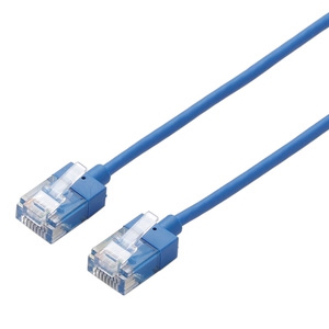 ELECOM LANケーブル スリムタイプ CAT6A対応 ヨリ線 長さ7m LANケーブル スリムタイプ CAT6A対応 ヨリ線 長さ7m LD-GPASS/BU7