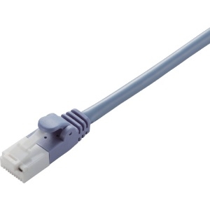 ELECOM LANケーブル スタンダードタイプ CAT5E対応 ヨリ線 ツメ折れ防止タイプ 環境配慮パッケージ 長さ5m ブルー LD-CTT/BU5/RS