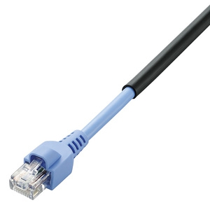 ELECOM LANケーブル 屋外対応タイプ CAT5E対応 長さ30m LD-VAPFR/BK30