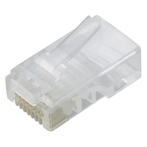 ELECOM 【生産完了品】RJ45コネクタ 単線用 CAT5E対応 ツメ折れ防止タイプ 100個入 RJ45コネクタ 単線用 CAT5E対応 ツメ折れ防止タイプ 100個入 LD-RJ45T100/T