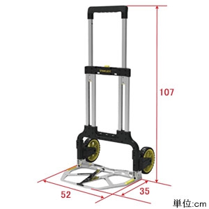 STANLEY 【生産完了品】ハンドトラック 折り畳み式 耐荷重約125kg ハンドトラック 折り畳み式 耐荷重約125kg SXWTC-FT503 画像2