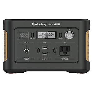 JVCケンウッド 【在庫限り】ポータブル電源 コンパクトボディタイプ 容量311Wh AC・USB・シガーソケットポート搭載 BN-RB3-C