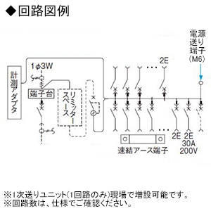 パナソニック 住宅分電盤 《スマートコスモ》 マルチ通信型 省エネ対応 エコキュート(端子台付1次送りタイプ)・IH対応 34+1 主幹50A 住宅分電盤 《スマートコスモ》 マルチ通信型 省エネ対応 エコキュート(端子台付1次送りタイプ)・IH対応 34+1 主幹50A BHM35341T2 画像2