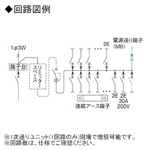 パナソニック 住宅分電盤 《スマートコスモ》 レディ型 省エネ対応 電気温水器(端子台付1次送りタイプ)・IH対応 26+1 主幹40A 住宅分電盤 《スマートコスモ》 レディ型 省エネ対応 電気温水器(端子台付1次送りタイプ)・IH対応 26+1 主幹40A BHR34261T4 画像2