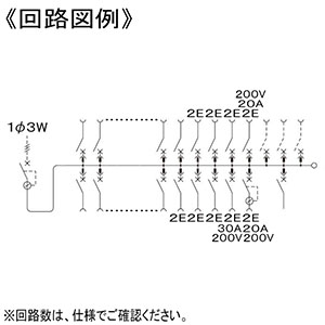 パナソニック 住宅用分電盤 《コスモパネル》 EV・PHEV・太陽光発電システム・エコキュート・IH対応 露出・半埋込両用形 26+3 主幹60A リミッタースペースなし 住宅用分電盤 《コスモパネル》 EV・PHEV・太陽光発電システム・エコキュート・IH対応 露出・半埋込両用形 26+3 主幹60A リミッタースペースなし BQE86263C2EV 画像2