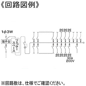 パナソニック 住宅用分電盤 《コスモパネル》 太陽光発電システム・エコキュート・電気温水器・IH対応 露出・半埋込両用形 30+3 主幹60A リミッタースペース付 住宅用分電盤 《コスモパネル》 太陽光発電システム・エコキュート・電気温水器・IH対応 露出・半埋込両用形 30+3 主幹60A リミッタースペース付 BQE36303D3 画像2