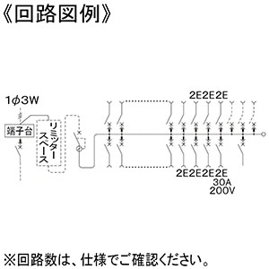 パナソニック 住宅用分電盤 《コスモパネル》 太陽光発電システム・電気温水器・IH対応 露出・半埋込両用形 26+3 主幹40A リミッタースペース付 住宅用分電盤 《コスモパネル》 太陽光発電システム・電気温水器・IH対応 露出・半埋込両用形 26+3 主幹40A リミッタースペース付 BQE34263D4 画像2